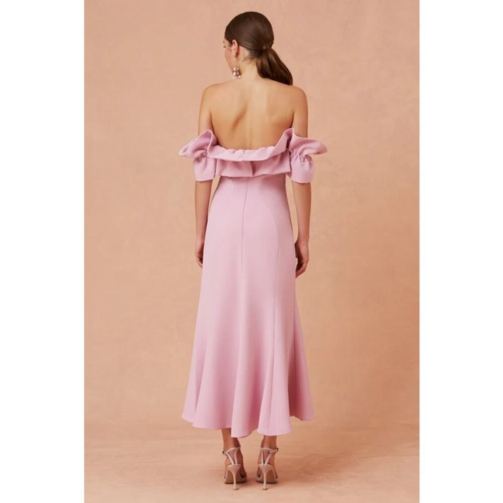 Keepsake The Label Compose Midi Dress Candy Size XL - Picture 4 of 7